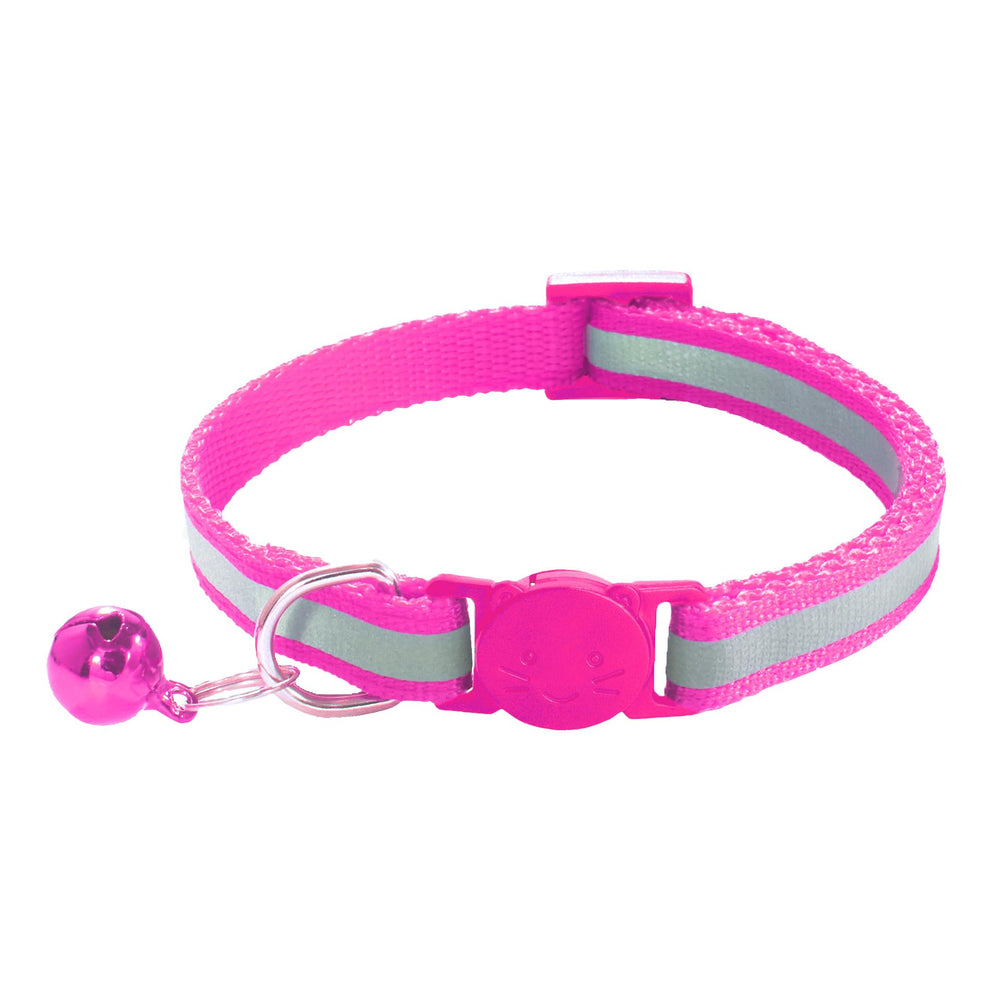 Collier zulinlong réglable confort rose pour ajustement sûr.