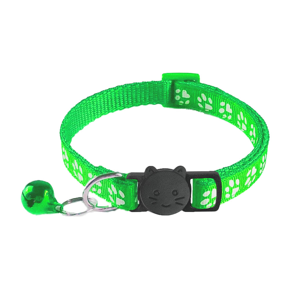Ensemble de 6 colliers zulinlong avec motifs empreinte de pattes et couleurs vives