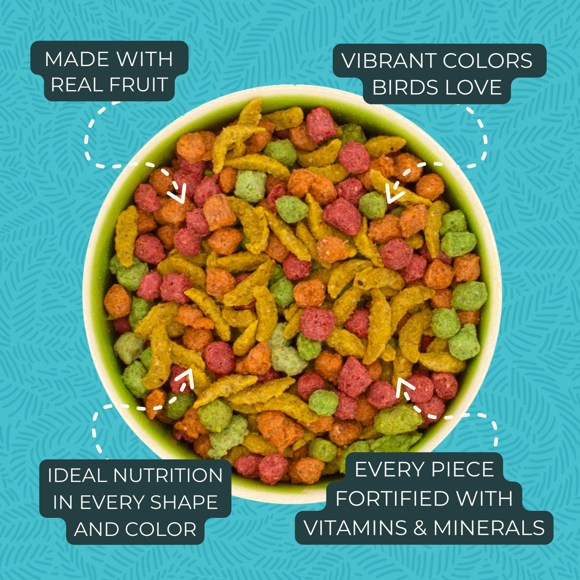 ZuPreem FruitBlend : saveurs fruits naturels et arômes fruités pour les repas.