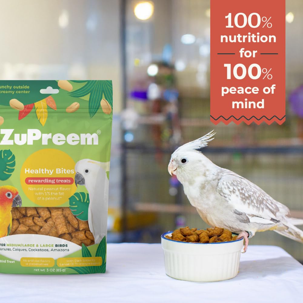 ZuPreem Healthy Bites – huile larve noire, nutriments bénéfiques pour le bien-être