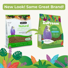 ZuPreem – pellets pour parrotlets, apport nutritionnel uniforme à chaque repas.