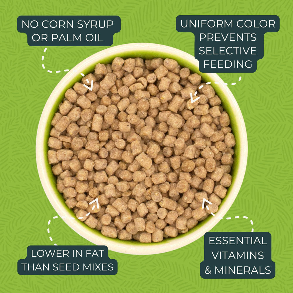 ZuPreem – alimentation naturelle multigrains sans colorants artificiels.