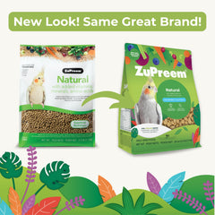 ZuPreem Pellets Naturels – gros plan sur les grains riches et appétissants.