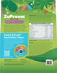 ZuPreem Pure Fun légumes et noix colorés, enrichment alimentaire