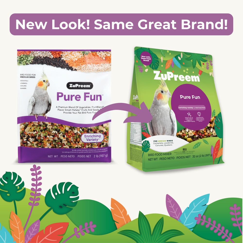 ZuPreem Pure Fun – noix et graines variées pour textures croquantes et plaisir