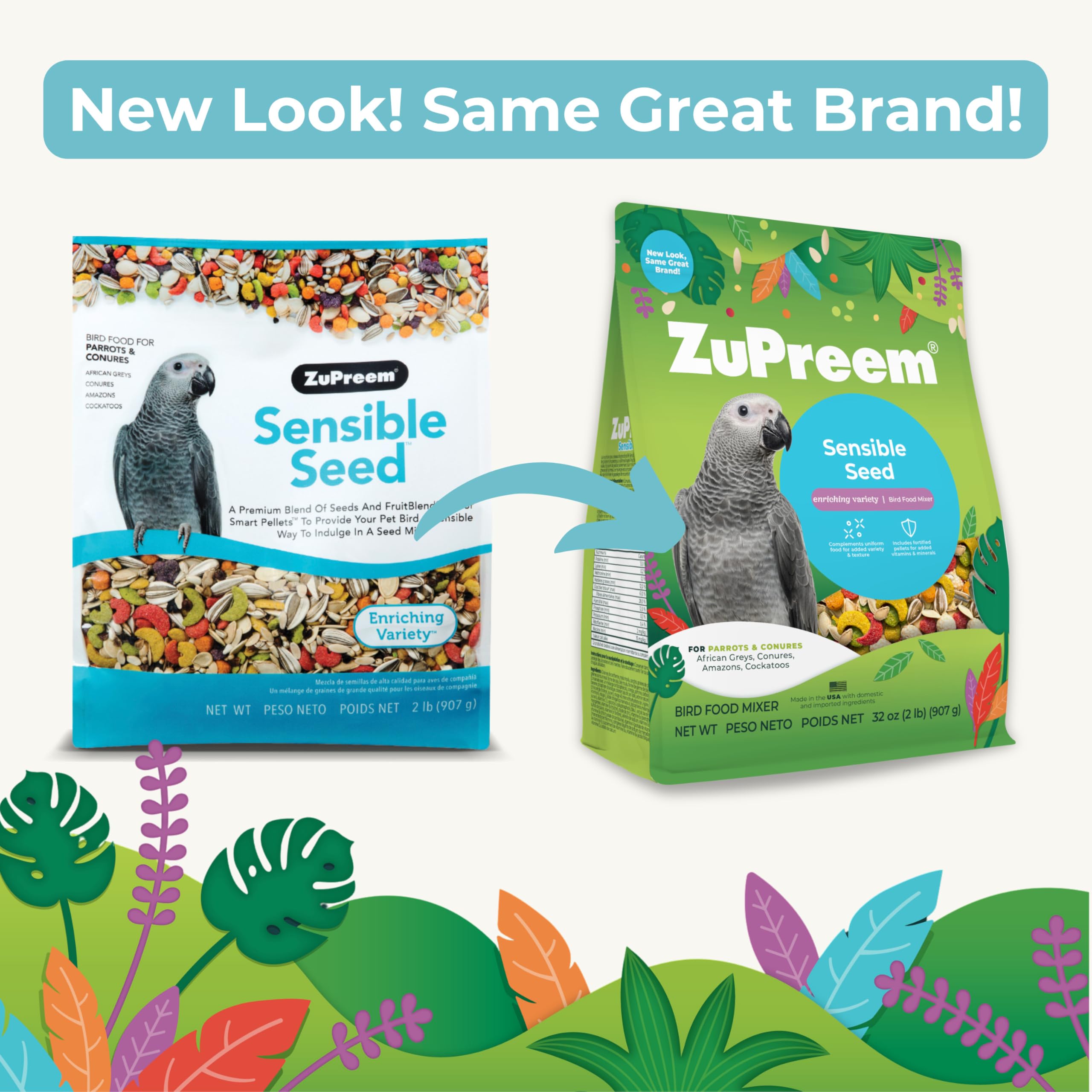 ZuPreem Sensible Seed – bol-nourriture-oiseau facilite l’accès à une alimentation quotidienne.