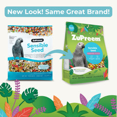 ZuPreem Sensible Seed – bol-nourriture-oiseau facilite l’accès à une alimentation quotidienne.