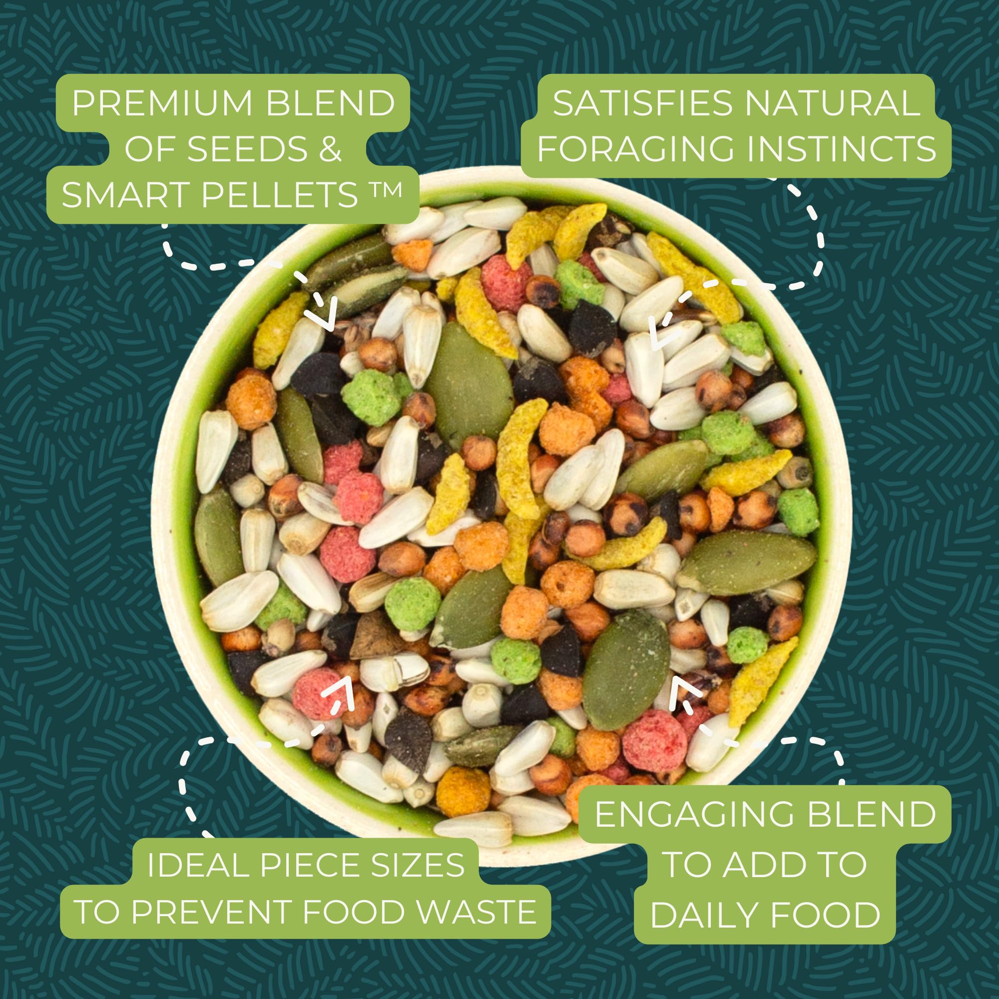 ZuPreem Sensible Seed – vitamines-et-minéraux soutiennent les défenses naturelles et la digestion.