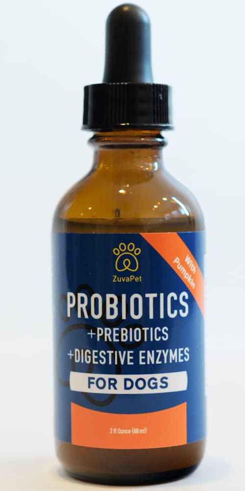 ZuvaPet Probiotiques pour chiens – goût savoureux et administration facile
