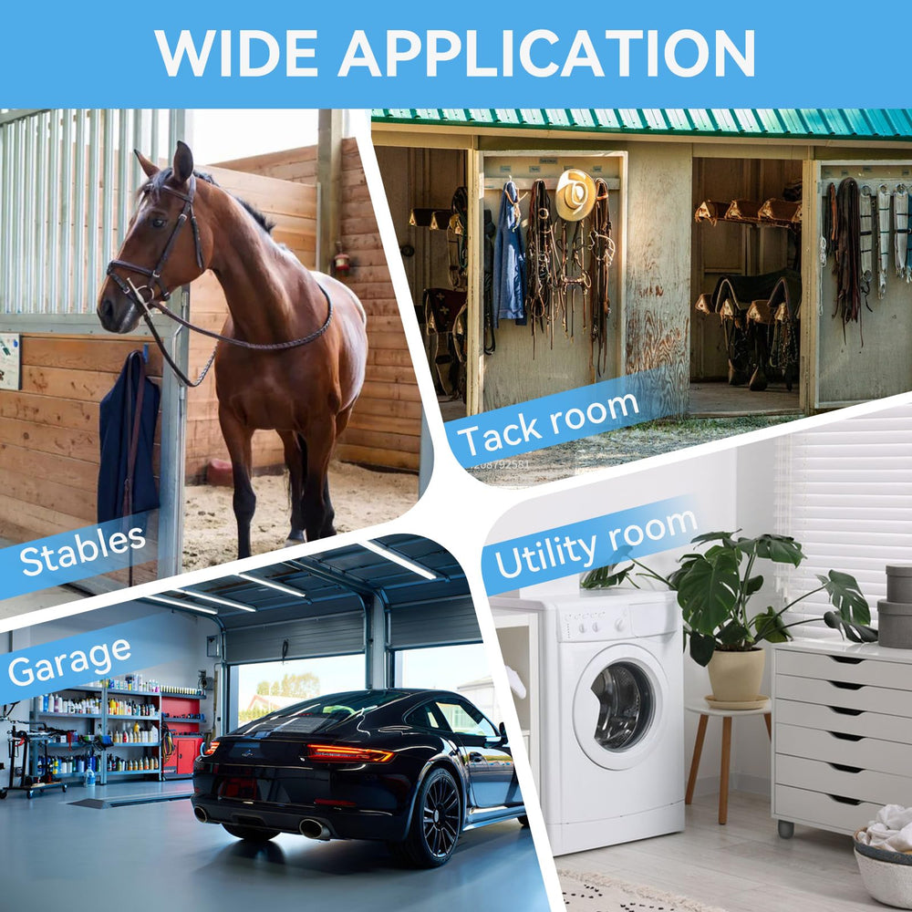 Zwinz porte-tapis de selle idéal pour écurie et garage, circulation facilitée par l'espacement.