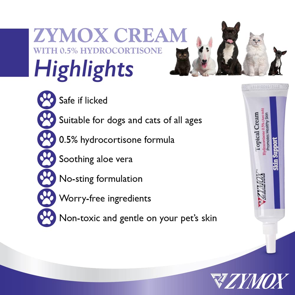 Zymox formule douce sans produits agressifs pour la peau animale