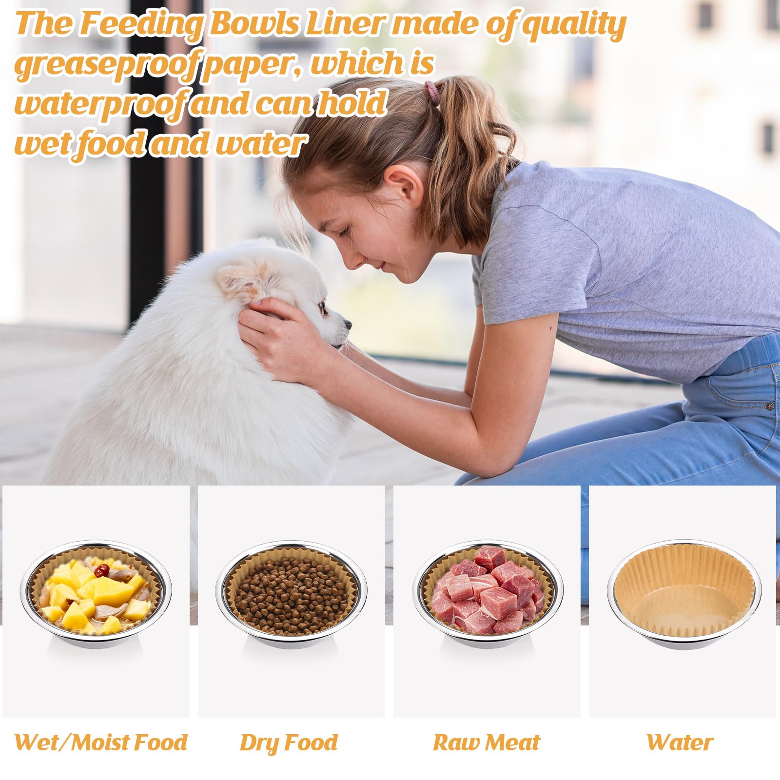 zzhxkjhky solution hygiénique pour repas d'animaux, utilisation pratique.